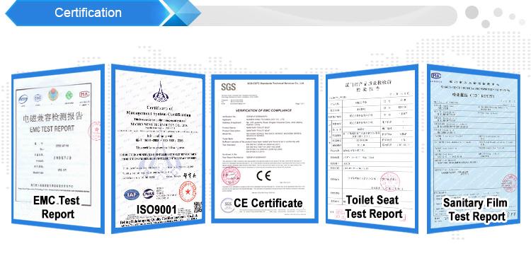 Scaunele igienice inteligente acoperă o singură utilizare | Huse de toaletă sanitare de unică folosință NS201B Certification.jpg Smart Hygiene Toilet Seat Covers One Time Use | Disposable Sanitary Toilet Paper Covers NS201B Certification.jpg